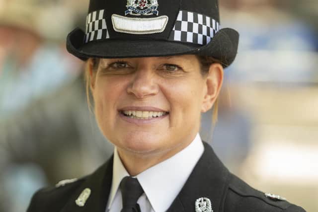 The proclamation of King Charles III in Guildhall Square in Portsmouth on September 11, 2022Portsmouth's police chief Superintendent Clare JenkinsPicture: Peter Langdown