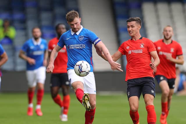 Pompey midfielder Ryan Tunnicliffe