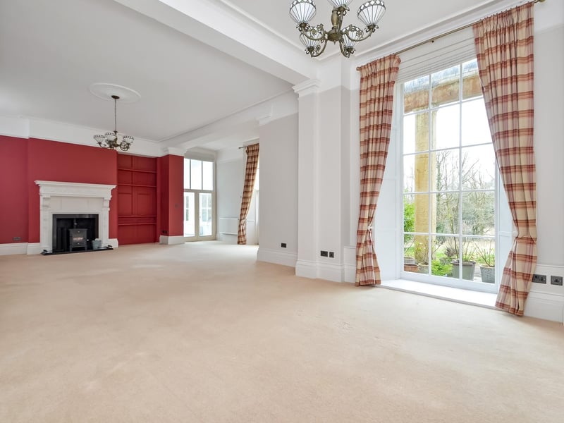 Cadlington Hall's living room