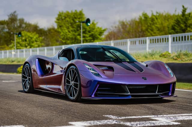 Lotus Evija at Beaulieu Supercar Weekend
