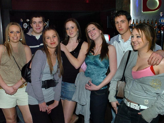 Is this you having a good time at the Bar Bluu nightclub in Clarendon Road, Southsea?