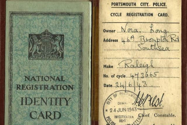 So many bikes were stolen during the Second World War that a cycle registration card was introduced.  Picture: Ian Heath