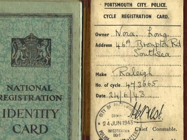 So many bikes were stolen during the Second World War that a cycle registration card was introduced.  Picture: Ian Heath