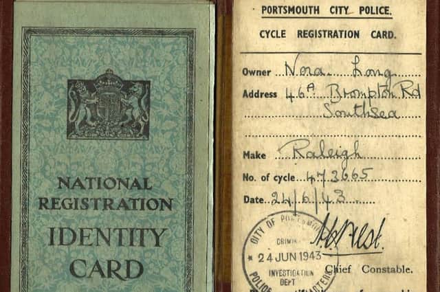 So many bikes were stolen during the Second World War that a cycle registration card was introduced. Picture: Ian Heath