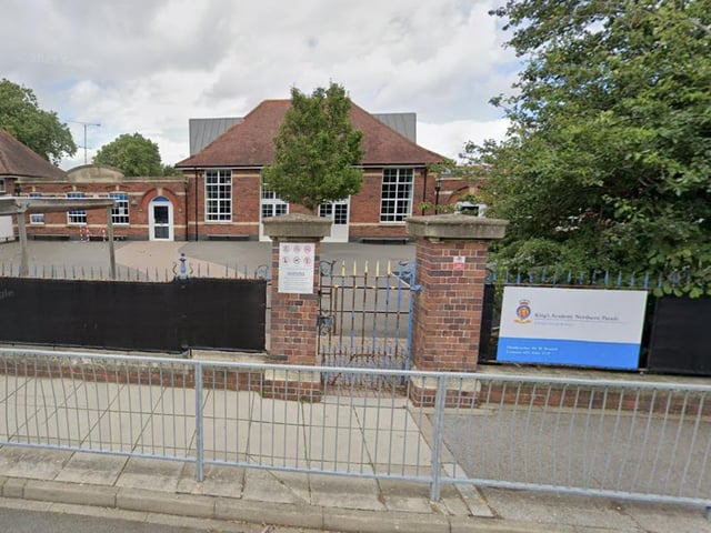 King’s Academy Northern Parade had 41 per cent of pupils meeting expected standards for reading, writing and maths. The average score in reading was 102 and in maths it was 100.