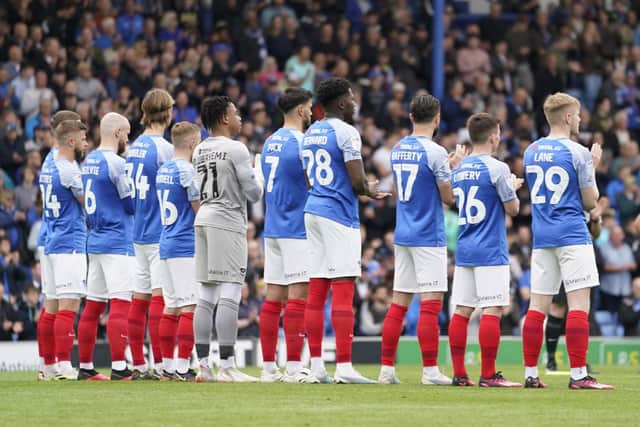 Pompey's numbers have been slashed following the publication of their retained list