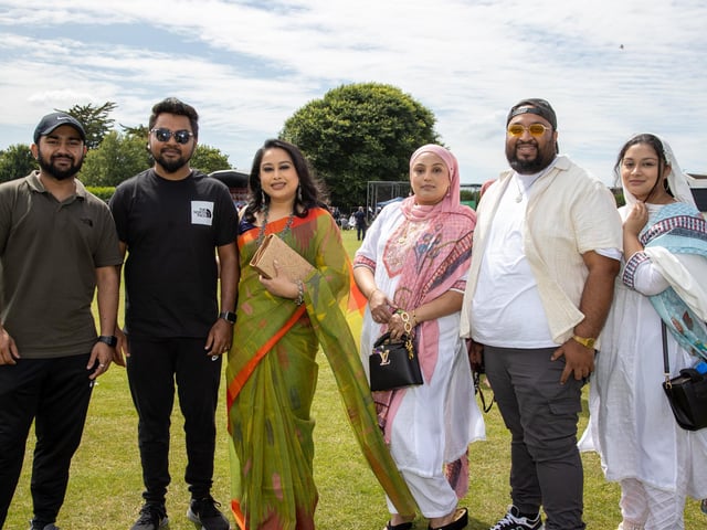 Portsmouths Bangladesh community came together for its Mela at Portsmouth Cricket Club on Sunday, celebrating Bangladesh culture and food.
Pictured - Naz family and friends
Photos by Alex Shute
