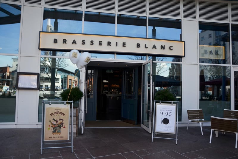 Brasserie Blanc has been rated 4.5 out of 5 on Tripadvisor with 1851 reviews.