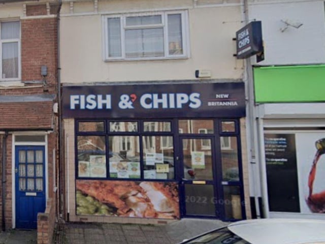 New Britannia Fish And Chips, in 160 New Road, was given a four-out-of-five rating by the Food Standards Agency after an inspection on May 17.