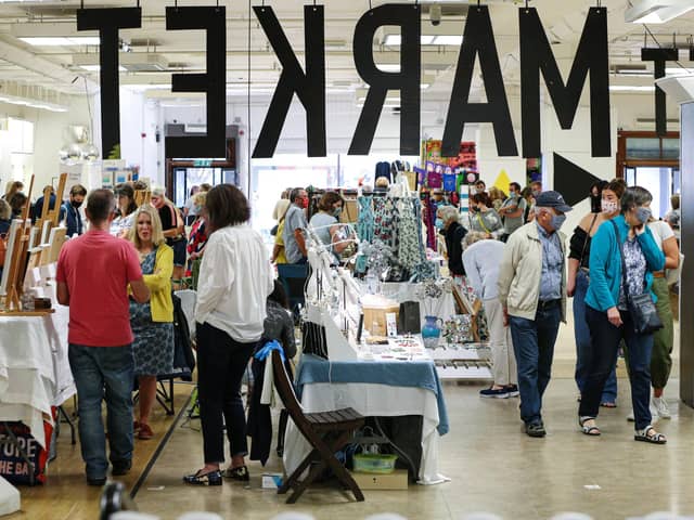 The first We Create Market, held last month in the former Debenhams site, Palmerston Rd, Southsea
Picture: Chris Moorhouse   (120920-04)