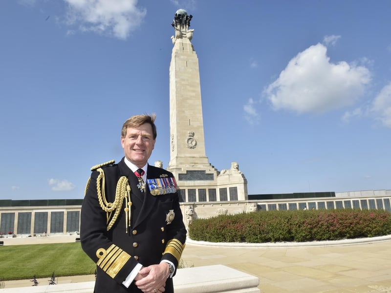 D Day 80 commemorations on Southsea Common, Southsea, on Wednesday, June 5, 2024.Pictured is: First Sea Lord Sir Ben Key.Picture: Sarah Standing (050624-3469)