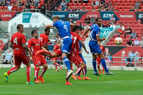 Pompey travelled to Bristol City's Ashton Gate for a friendly in July 2016