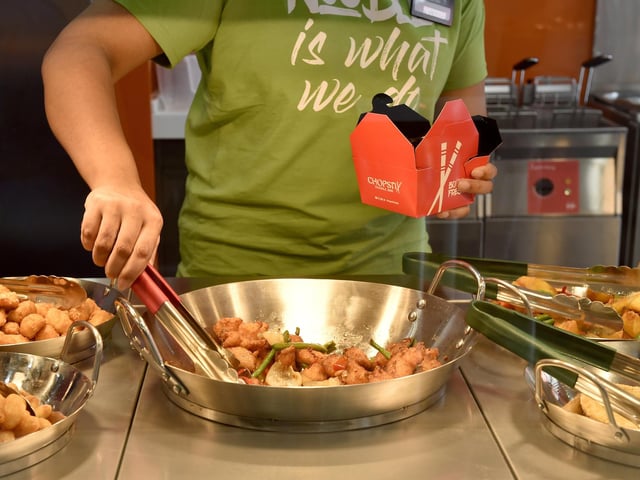 Chopstix Noodle Bar officially opened in Commercial Road, Portsmouth, on Tuesday, September 17, 2024. Picture: Sarah Standing (170924-1518)