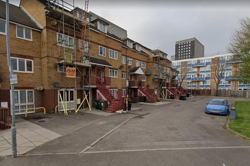House prices in Somers Town have increased the most out of anywhere in Portsmouth, increasing by 29.4% to £233,000.