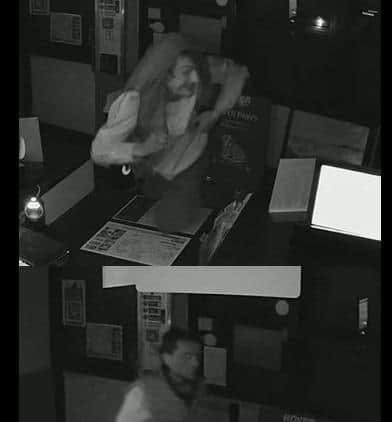Police have released this image after the burglary at Hover Travel. Pic Hants police