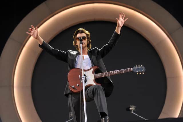 Arctic Monkeys at The Ageas Bowl on June 14, 2023. Picture by Paul Windsor