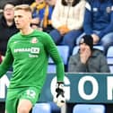 Alex Bass in action against Shrewsbury in the FA Cup third round in January - the second of his two Sunderland appearances. Picture: Frank Reid
