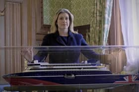 Penny Mordaunt has unveiled plans for three new ships to be built in a bid to boost the maritime industry. Picture: Office of Penny Mordaunt.