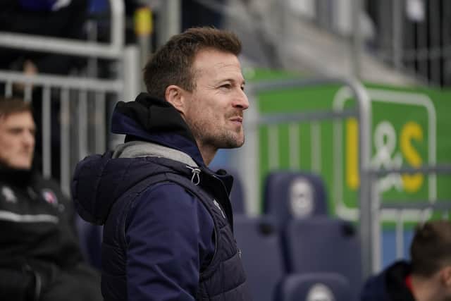 Cheltenham Town boss Wade Elliott.