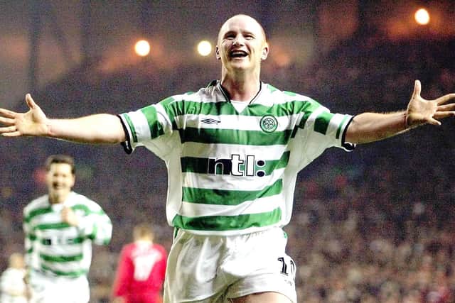 Former Celtic, Arsenal and West Ham striker John Hartson