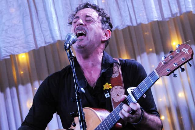 The Track Dogs live at The Square Tower. Paul Windsor