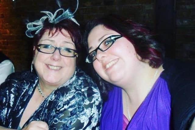 Franchesca Nicholson (right) from Fareham with her mum Deborah, who died in January 2020.