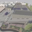 Hilsea Bus Depot visualisation