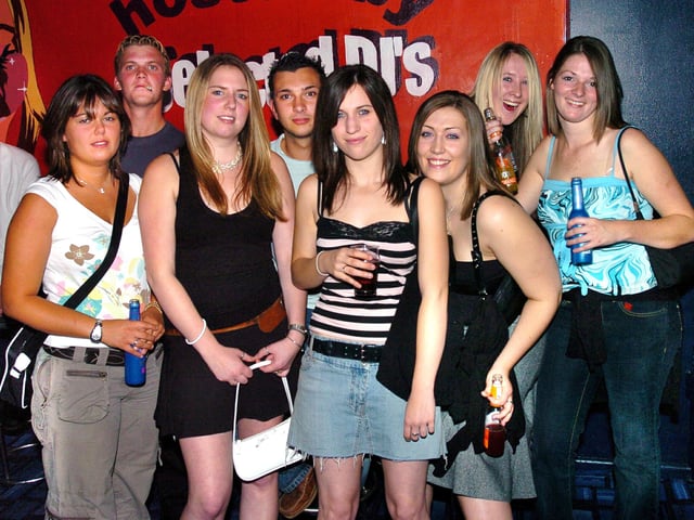Revellers having a good time at the Time & Envy nightclub, South Parade, Southsea. (044752-0010)