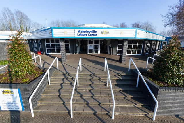 Waterlooville Leisure Centre.