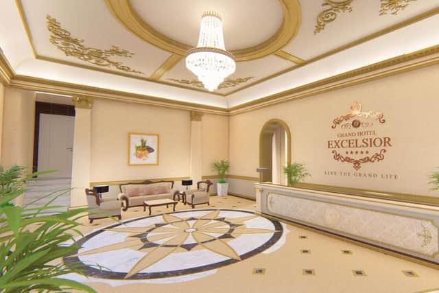 How the Grand Hotel Excelsior at the former Royal Marines Museum in Eastney, Portsmouth could lookPictures from council documentsFebruary 2021