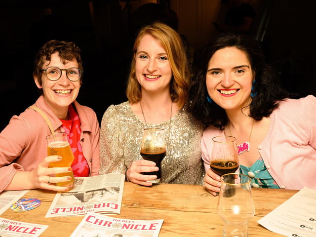 Pictured is: Genavie Corbin, Kirsty Stark and Hetty AustinPicture: Keith Woodland (170721-39)