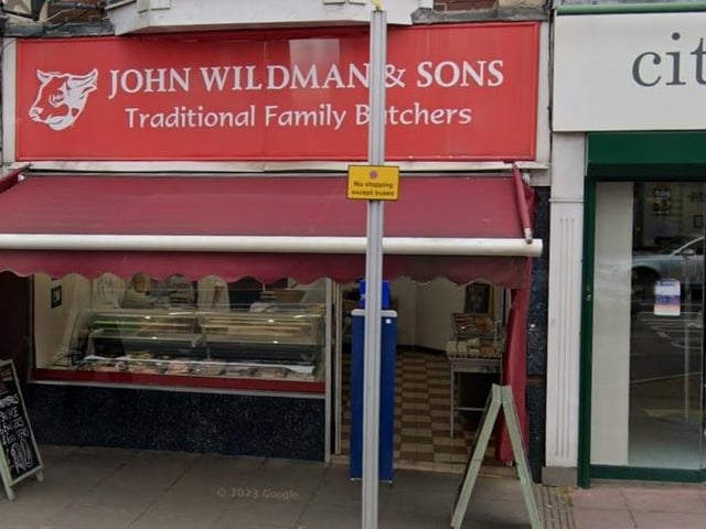 John Wildman & Sons, in London Road, North End, has a 4.9 star rating on Google from 30 reviews.