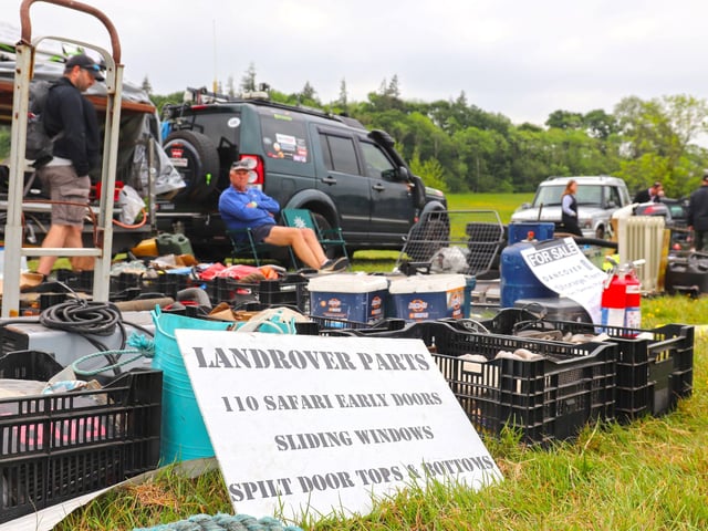 Land Rover Rummage at the Spring Autojumble