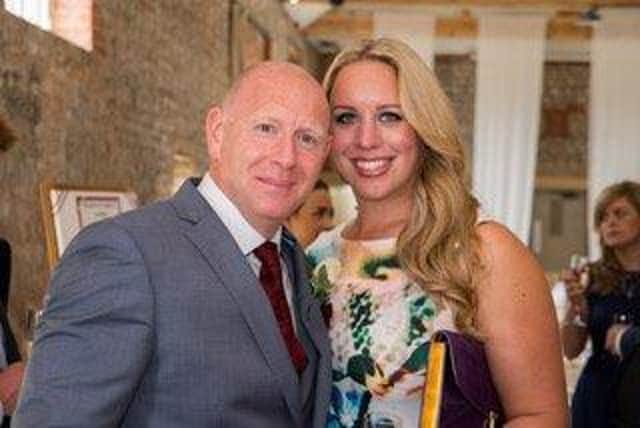 George Turner and his late wife, Verity. George, known by many as Topsy, is launching the charity Verity's Gift in Verity's memory. She died in 2018 after a short illness. Picture: George Turner