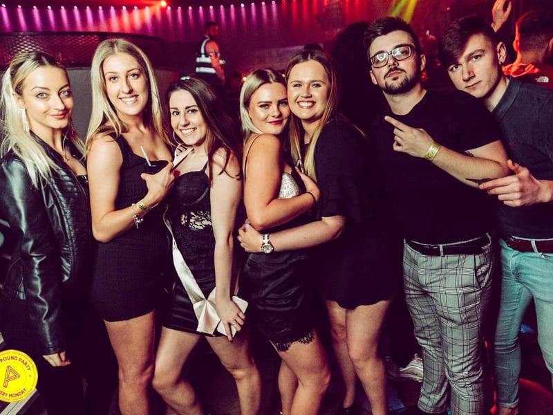 Clubbers at Pryzm.