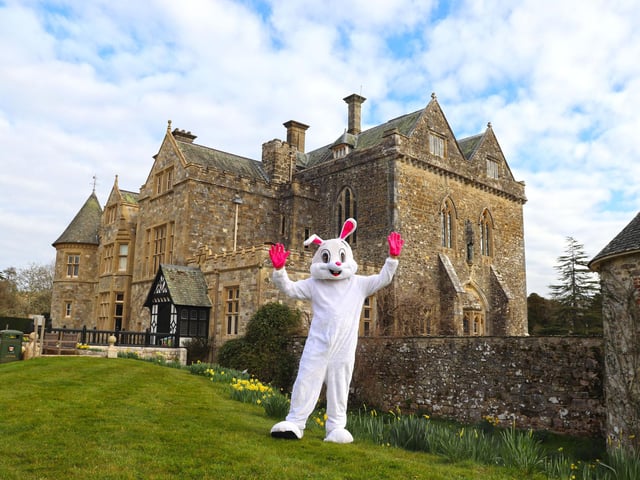 See the Easter bunny over the Easter weekend at Beaulieu