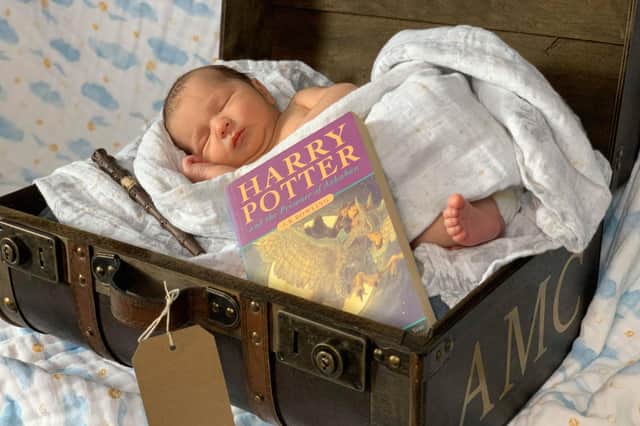 Portsmouth mum Lorraine Coram talks about giving birth in lockdown.

Pictured is: Atticus Morse Coram - six weeks old born at QA Hospital.

Picture: Jennifer Sinclair Photography 