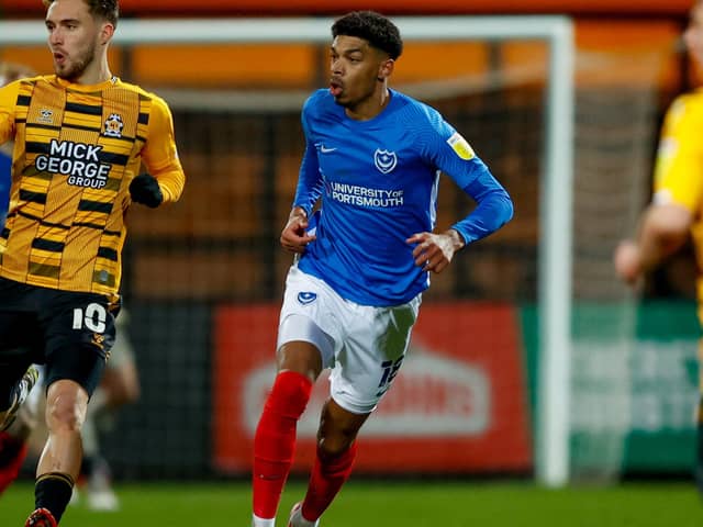 Reeco Hackett has been Danny Cowley's choice at left wing-back of late, yet missed the goalless draw at AFC Wimbledon on Tuesday night through injury. Picture: Simon Davies/ProSportsImages