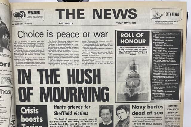 The News on May 7, 1982