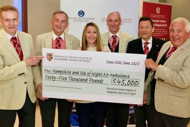 From left - Steve Allum, Chris Davis, Jill McDonagh, Jonathan Stainton-Ellis, Jonathan Bell, Dave Wood