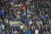 Pompey had 2,413 supporters cheering them on at Cardiff. They boast a better away following than the Welsh side in the Championship’s average away attendance table. Picture: Jason Brown/ProSportsImages