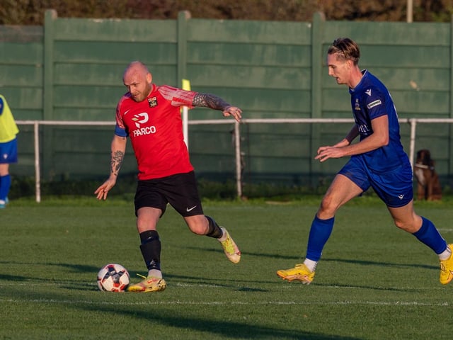 Fareham's Ash Tattersall, left. Picture: Mike Cooter