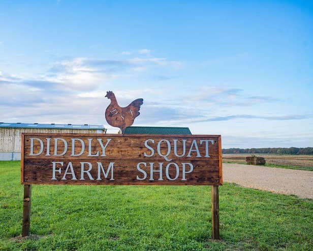 The Diddly Squat farm shop sells local produce from the farm and neighbouring local producers in the Cotswolds (Picture: Clarkson's farm)