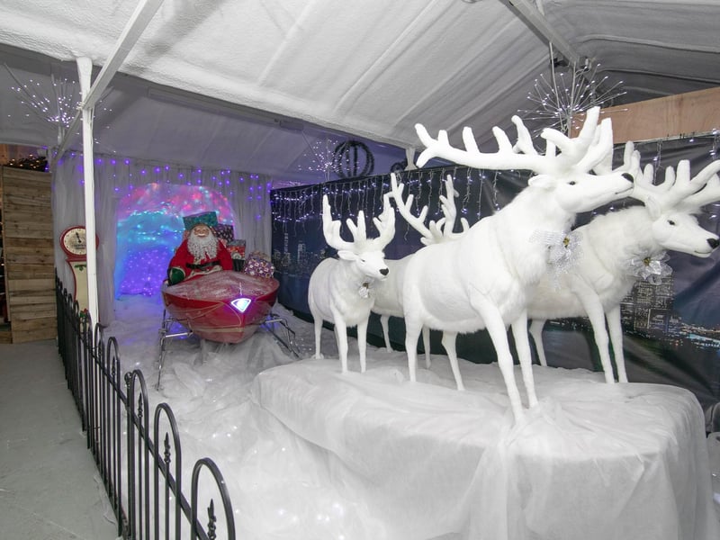 Pictured: Some of the interior at the Keydell Grotto