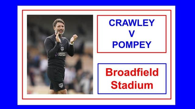 Crawley v Pompey