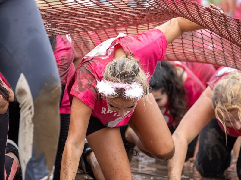 Pictured - Action from the Pretty Muddy race on Southsea Common.
Photos by Alex Shute