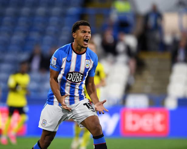 Ibane Bowat has made 12 appearances for Huddersfield this season. Picture: Jonathan Gawthorpe/Yorkshire Post