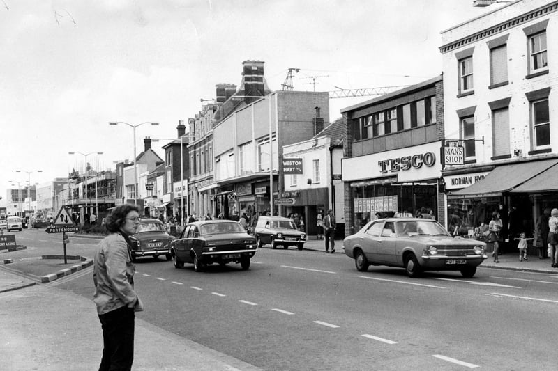 Life in West Street in August 1984.