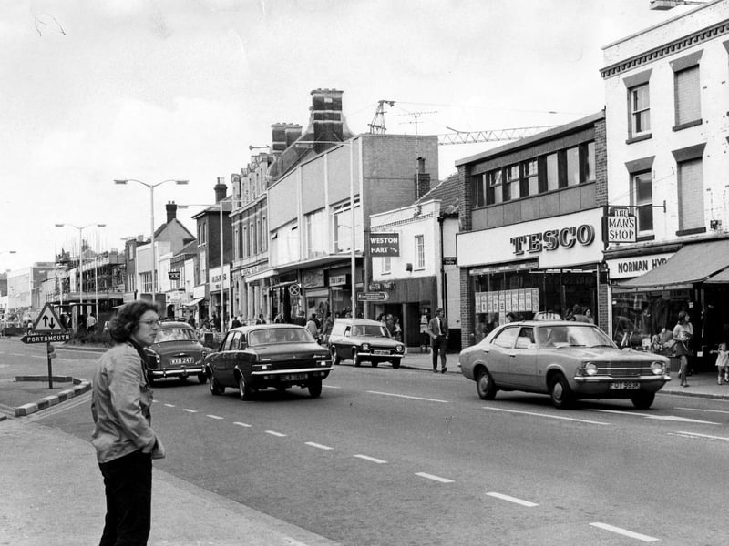 Life in West Street in August 1984.