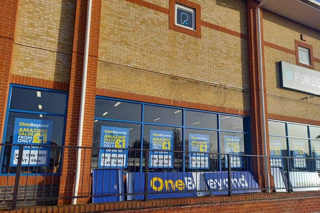 Budget retail chain One Beyond has taken over the former Wilko store in Waterlooville.